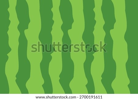 Watermelon rind illustration, watermelon rind background. Watermelon vector in flat style