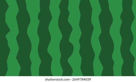 Melancia casca listrada padrão vetor fundo