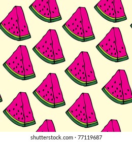 watermelon seamless design