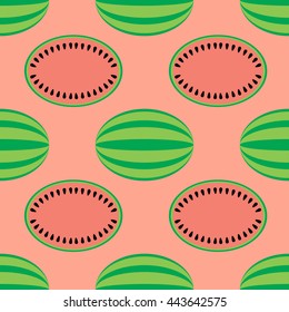 Watermelon seamless pattern