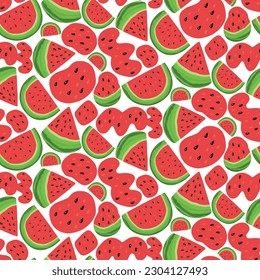watermelon seamless pattern background textile