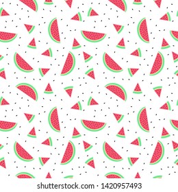 Watermelon Seamless pattern background texture