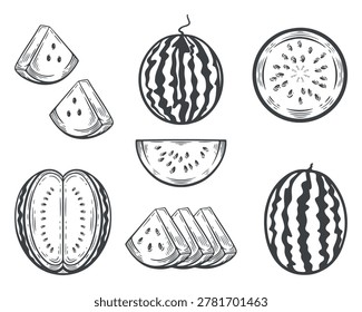 Watermelon set whole 