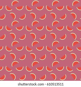 Watermelon slice background