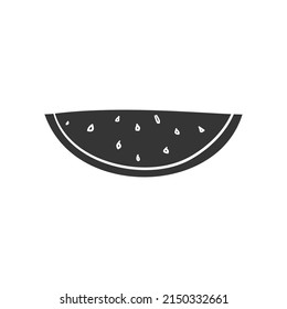 Illustration Silhouette Icône Pâte-Pâques. Image Vectorielle Images Vectorielles Symboles De Pictogramme De Fruit D'Été Images Clip. Dessin De Doodle Signe Noir.
