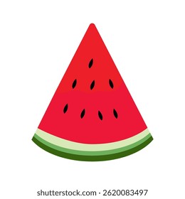 Watermelon , Watermelon Slice Illustration 
