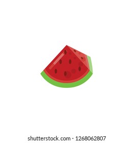watermelon slice vector