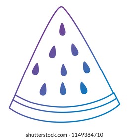 watermelon sliced fruit icon