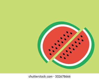 Watermelon Slices Background