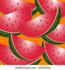 watermelon slices background