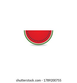 Watermelon stock Ilustration vector template