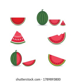 Watermelon stock Ilustration vector template