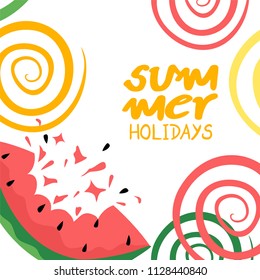 watermelon summer symbol