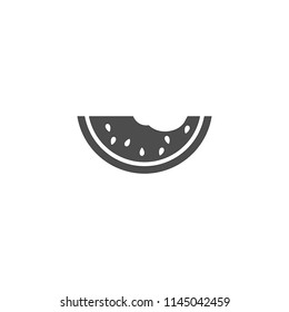 Watermelon summer vector icon
