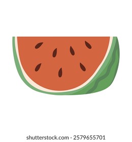 watermelon. sweet and ripe watermelon. a fresh cocktail. slices of juicy fruit. freshly squeezed juice. vector. fruit. vitamins.