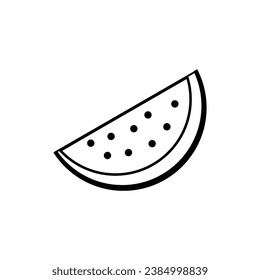 watermelon symbol icon vector design