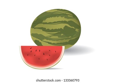 Watermelon Vector