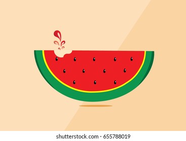 watermelon vector
