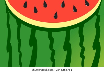 watermelon vector background for design 