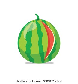 Watermelon Vectorflat Design Bunte