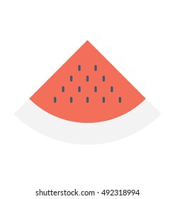 Watermelon Vector Icon