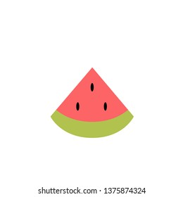 watermelon vector icon design 