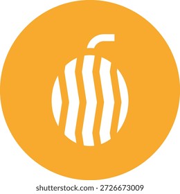 Watermelon Vector Icon Design Illustration