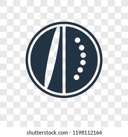Watermelon vector icon isolated on transparent background, Watermelon transparency logo concept