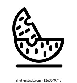 watermelon vector icon. for multi purpose
