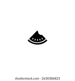 Vetor de melancia com ilustração de 