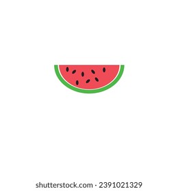 Watermelon vector image or logo