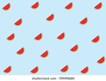 watermelon vector pattern background