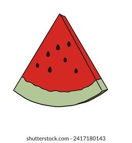 Watermelon vector that can be used for your designs