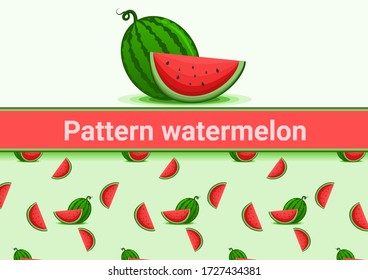 Watermelon, which is both a popular vegetable and fruit in summer