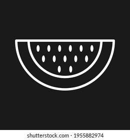 Watermelone, fruit, juice Icon vector image. Can be used for Summer and Holidays. Suitable for mobile apps, web apps and print media.