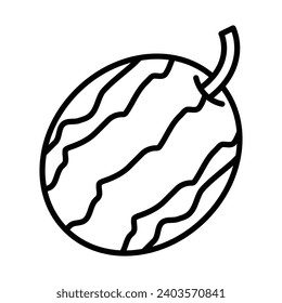 Watermelonicon design for personal commercial use