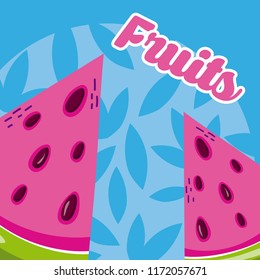 Watermelons Fresh and delicious fruit