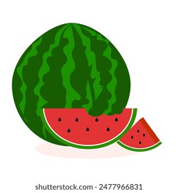 Watermelons are known for their high water content, refreshing flavor, and are commonly enjoyed as a summer fruit or in desserts and salads.