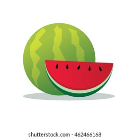 watermelon-vector