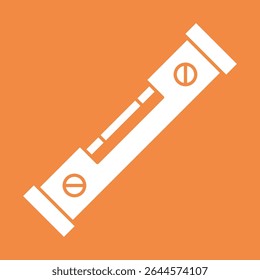Waterpass sign symbol vector flat icon