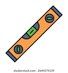 Waterpass sign symbol vector flat icon