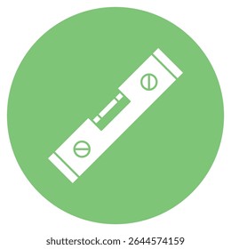 Wasserpass-Symbol, Vektorsymbol, flaches Symbol