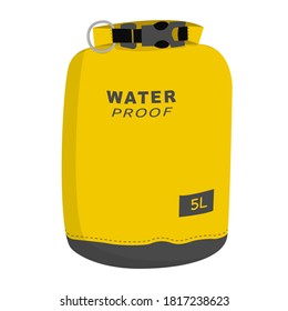 Waterproof closed dry bag for water sport and recreation