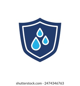 waterproof concept colored icon vector design good for web and mobile app