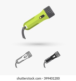 waterproof flash light icon