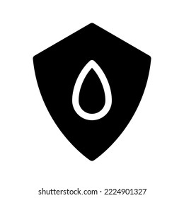 Waterproof Icon Vector Symbol Design Illustration