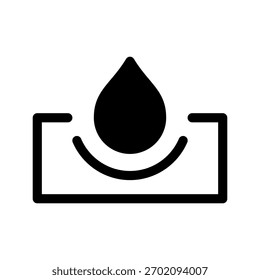 Waterproof Icon Vector Symbol Design Illustration
