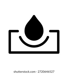 Waterproof Icon Vector Symbol Design Illustration