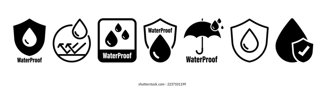 Warning no liquid, water or oil. Keep dry sign and symbol graphic design  vector illustration 8378953 Vector Art at Vecteezy