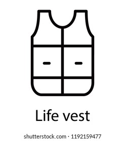 A waterproof jacket that is  helpful for swimming depicting life jacket  